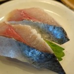 亀正くるくる寿司 - （2014/5月）関さば