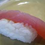 亀正くるくる寿司 - （2014/5月）よこわマグロはしっかり身が厚い