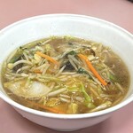 丸山飯店 - サンマーメン950円