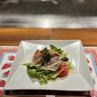 知喜多亭 和 - 生ハムサラダ