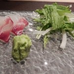 Sushi Dining Kugi - ②お造り：たい