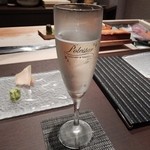Sushi Dining Kugi - スパークリングワイン