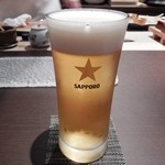 Sushi Dining Kugi - サッポロ生ビール