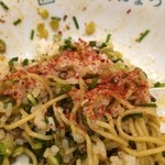 中華そば くにまつ - ライスもまぜまぜ♪