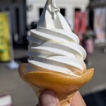 道の駅 たけゆらの里おおたき - ソフトクリーム バニラ