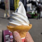 道の駅 たけゆらの里おおたき - ソフトクリーム バニラ