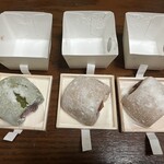 菓子 たかむら - ◼️イチゴ味と干し柿とクリームチーズ味