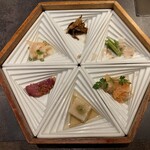 飛騨牛一頭家 馬喰一代 - 前菜盛り合わせ