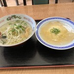 福城 - ラーメン＋天津丼 
