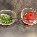 飛騨牛一頭家 馬喰一代 - ネギともみじおろし