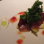 AKI NAGAO - 【2014年06月16日】前菜１～上りカツオを使った前菜