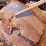 ラーメン　どかいち - 豚は・・・普通（2014年5月17日）