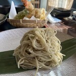 TSUMUGI - モンブランの様な盛り付けお蕎麦✩⋆*॰¨̮⋆｡˚✨ｗ