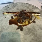 リストランテ･ヒロ チェントロ - アスパラとフォアグラにトリュフを