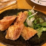 浜焼き 輪っ家 - 明太子天ぷら380円