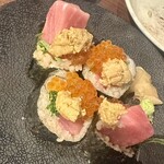 鶏と魚と炭火焼き 燈 - 