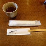 釜めし菜時記 さき亭 - お茶とおしぼり