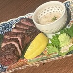 鶏と魚と炭火焼き 燈 - 