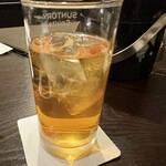 焼肉塊肉 おお津 - コーン茶ハイ