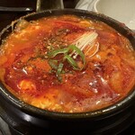 焼肉塊肉 おお津 - 牡蠣のスンドゥプチゲ