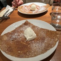 ルバーブ 大名古屋ビルヂング店 - さとうきびのクレープ(生クリーム追加)
