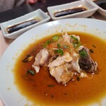 西村食堂 - タタキのポン酢がけ