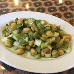 インド料理 パリワル - チャナサラダ(¥540)