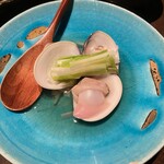 龢 - 蛤とうるいの酒蒸し