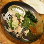 浜貞 - 活アワビ刺（１，７５０円）２０２５年２月