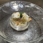 十皿 - とらふぐの皮のゼリー寄せ