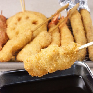 平日18時まで限定 串カツ食べ放題コース 串カツ田中 川崎店 京急川崎 串揚げ 串かつ 食べログ