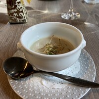 ナナノイチ - ごぼうのスープ　おかわりしたいくらい美味しかったです