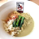 煮干結社 麺や 鹿道山 - 三陸牡蠣の和え玉