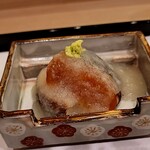 馬車道 大かわ - どんこ椎茸蕪餡