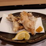 馬車道 大かわ - フグ唐揚げ