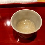 銀座 きた川 - 蕪とお出汁の汲み出し