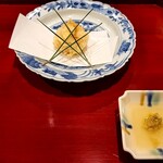 銀座 きた川 - 蟹真薯の天婦羅