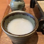 更心 - そば湯