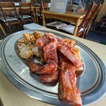 食道園 - ホルモンとカルビー、ミノの各2人前