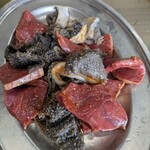 食道園 - 焼センマイとハツ　各2人前550円