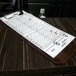 新世界 - 伝票には印をつけてくだけで明朗です。分かりやすい。