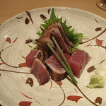 ぎんざ 一二岐 - かつをのわら焼き