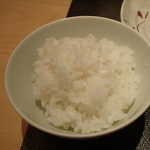 ぎんざ 一二岐 - ツヤツヤのご飯