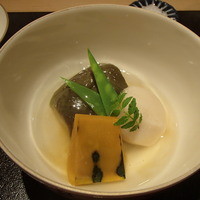 ぎんざ 一二岐 - 野菜の炊き合わせ