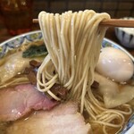 奈つやの中華そば - 全粒粉入りストレート麺