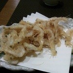 伍法 - 白海老の唐揚げ。