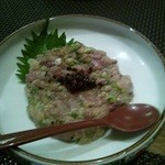 伍法 - 鯵のなめろう。