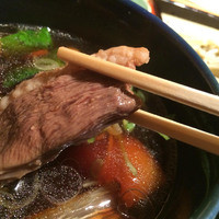 新潟名物 布のり蕎麦とおいしい酒菜 きなせや. 赤坂割烹店 - 鴨せいろ