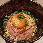 焼肉 かける - 料理写真:炙りユッケ丼