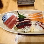 鳥辰 - お刺身盛合わせ